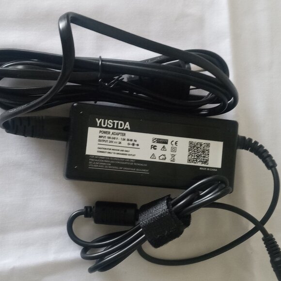 YUSTDA Power Adapter Input 100-240V, 50-60Hz, 1.5A, Output 24V~3A New - Picture 3 of 4
